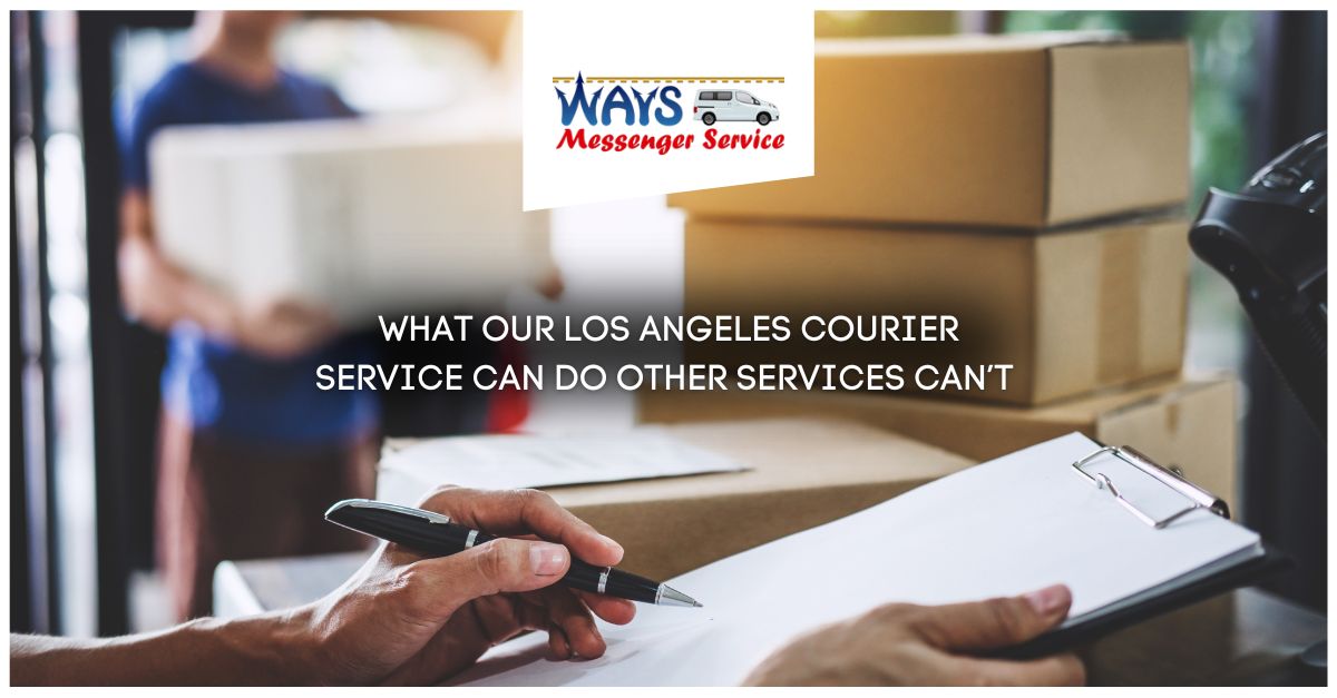 Los Angeles Courier Service