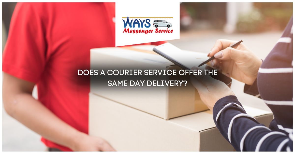 courier delivery service