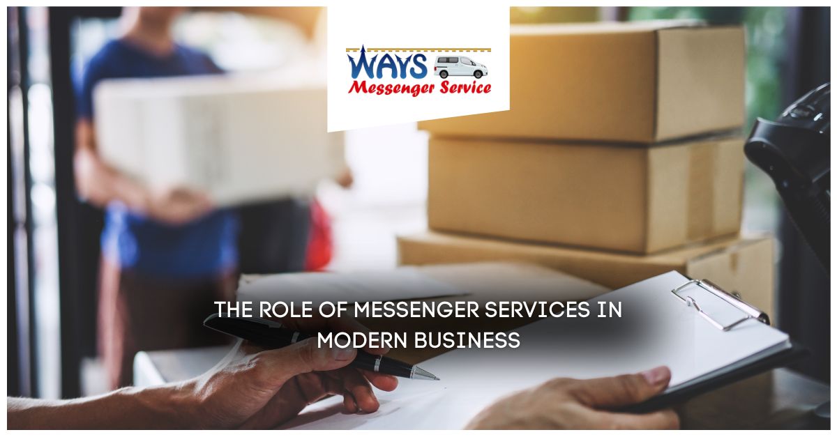 the role of messenger services in modern business