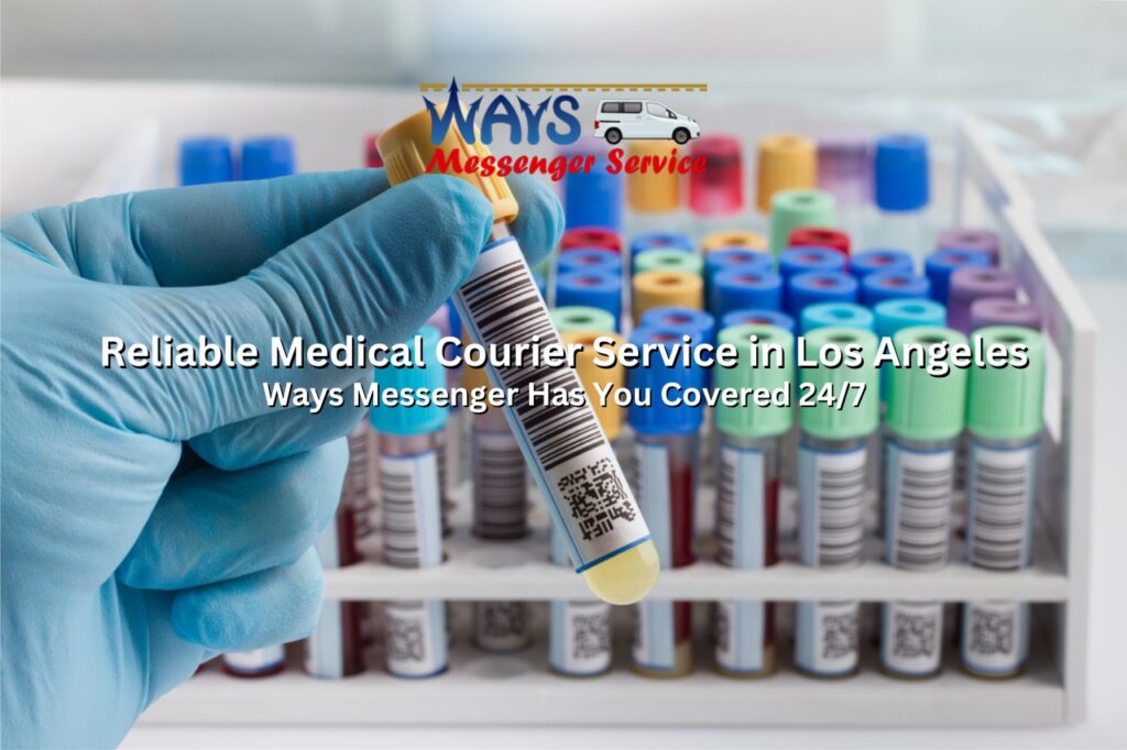 reliable medical courier service in los angeles