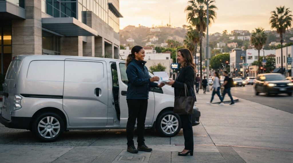  courier service holliwood california