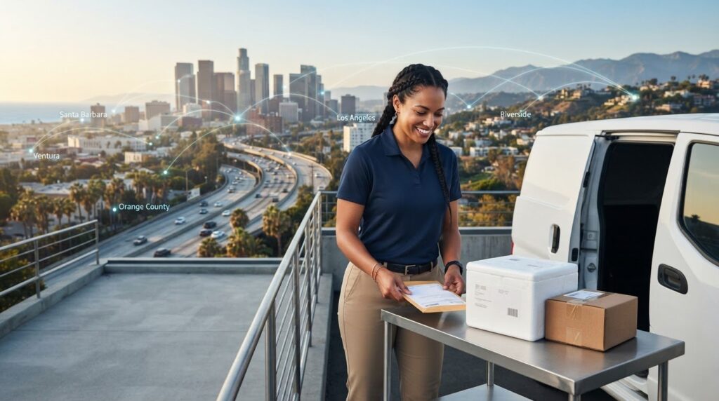 Greater Los Angeles Courier Service: Los Angeles Metropolitan Area Logistics Guide