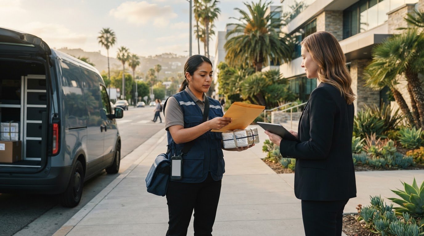 rush courier service west hollywood